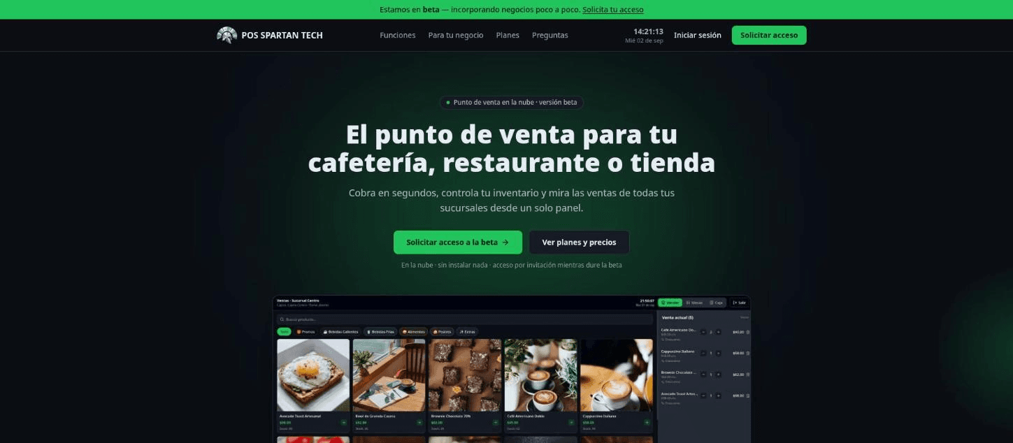 Preview de POS SPARTAN TECH